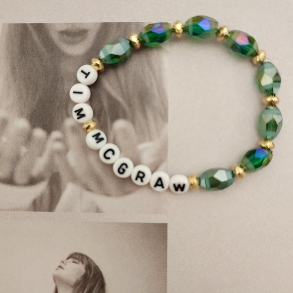 Taylor Swift Tim McGraw Handmade Friendship Bracelets Set Of 5 - Picture 3 of 10